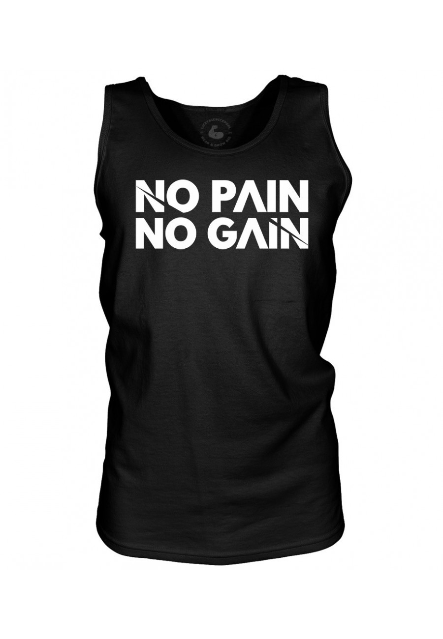 Tank top męski No pain no gain