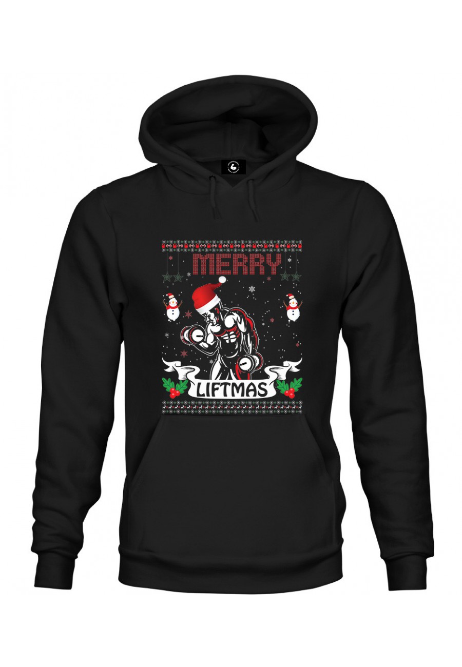 Bluza z kapturem Merry Liftmas